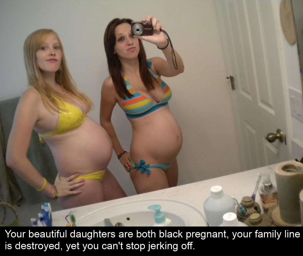 Pregnant by black cock wife