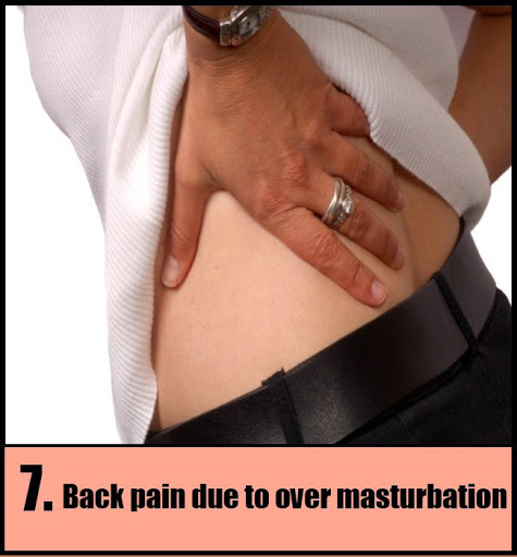 Masturbation and back ache