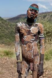 Naked african tribe men nude