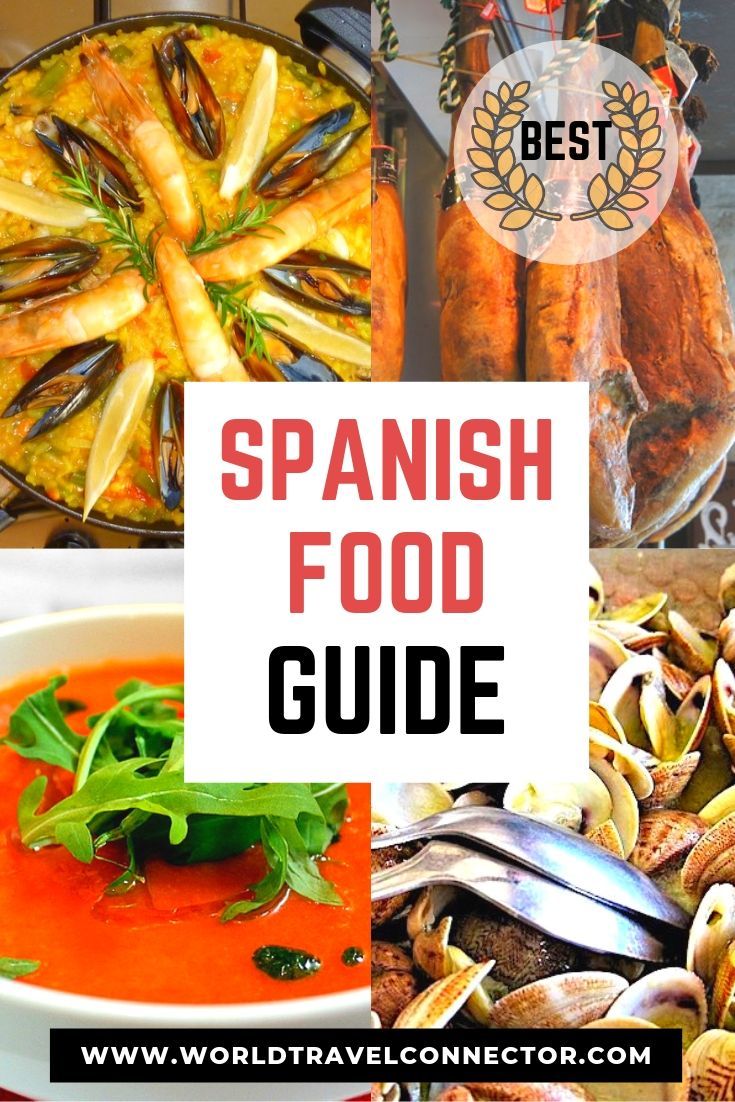 Food spain famous from