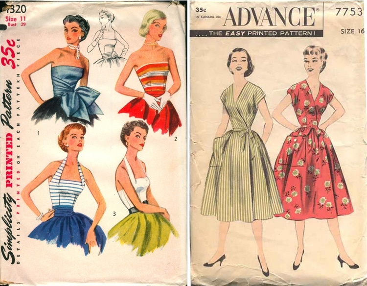 Patterns vintage sites sewing