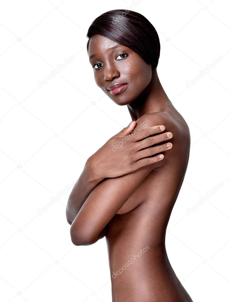 Breast black african photos young