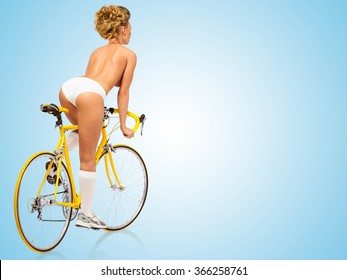 Nude girls riding sport bikes