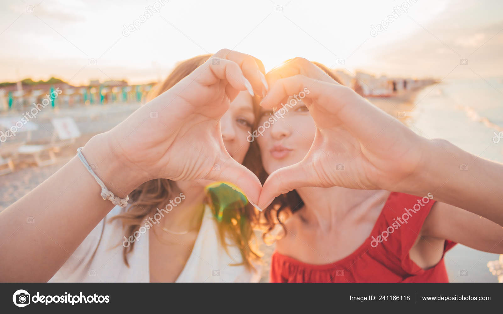 Beautiful couple sex on beach