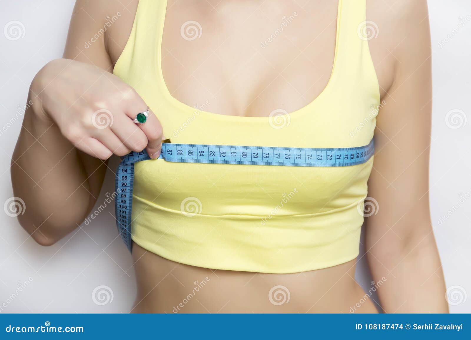 Breast measer how to