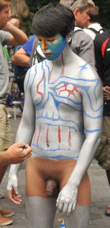 Body paintings naked photos