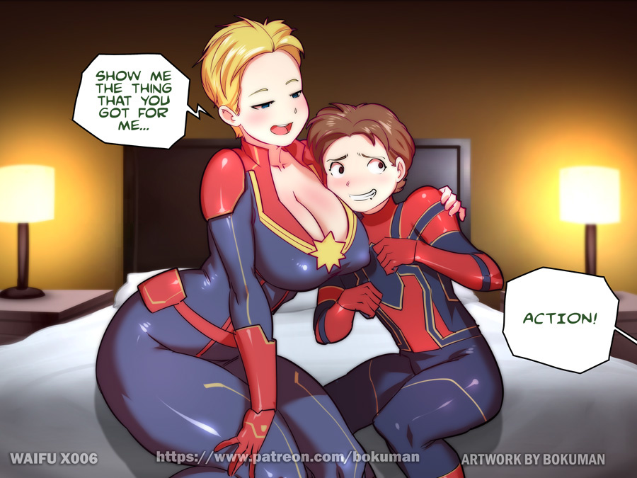 Spider- man comic porn