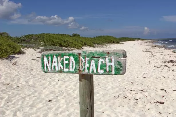 Nude beach tiny dick