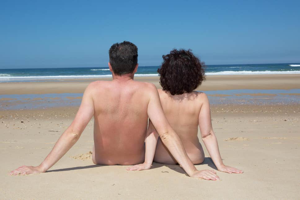 Nudists families at nudists beaches