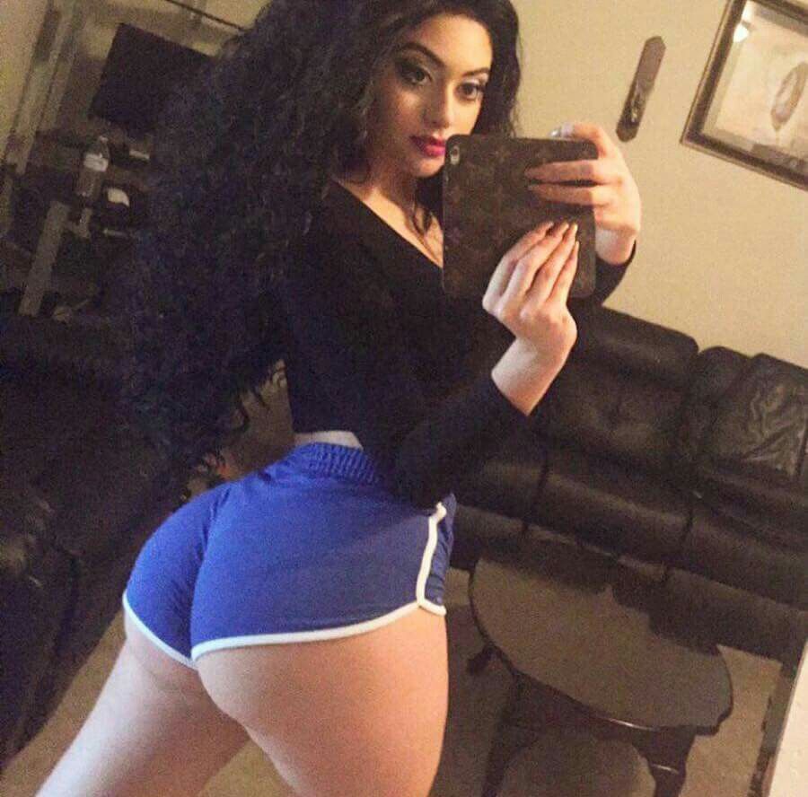 Booty shorts thick thighs tight
