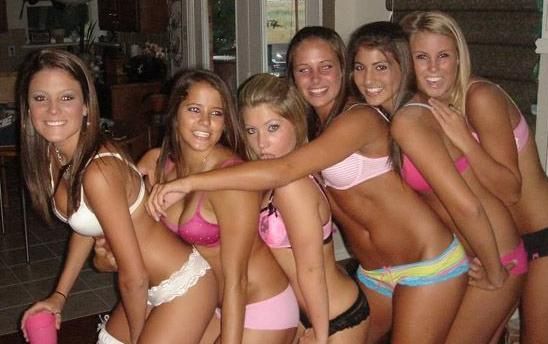Group of sexy girls