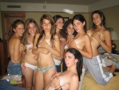 Drunk girls in their panties