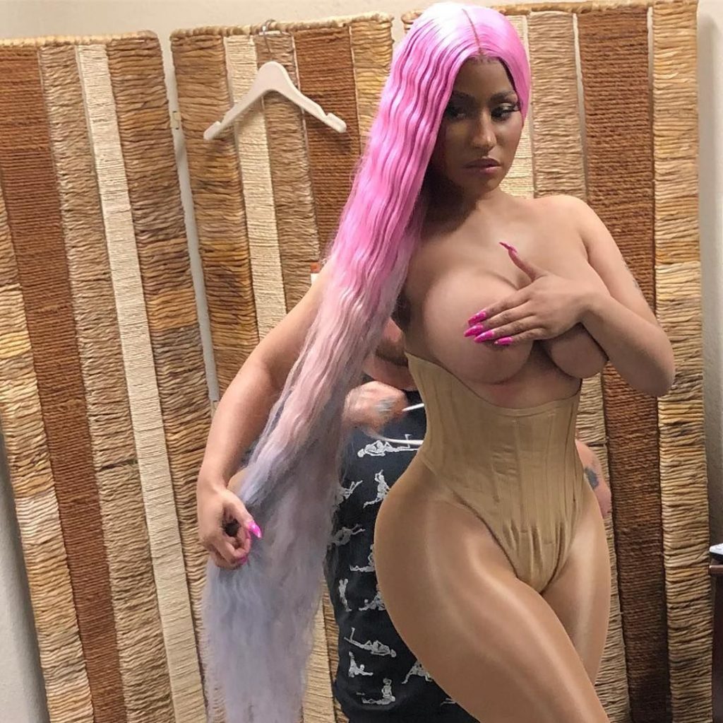 Nicki minaj naked in the nude