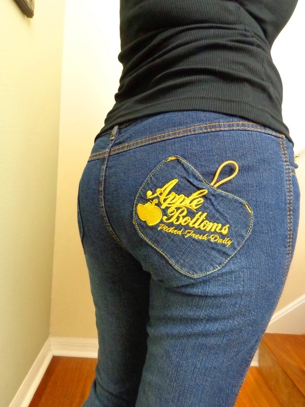 Apple bottom jeans ass