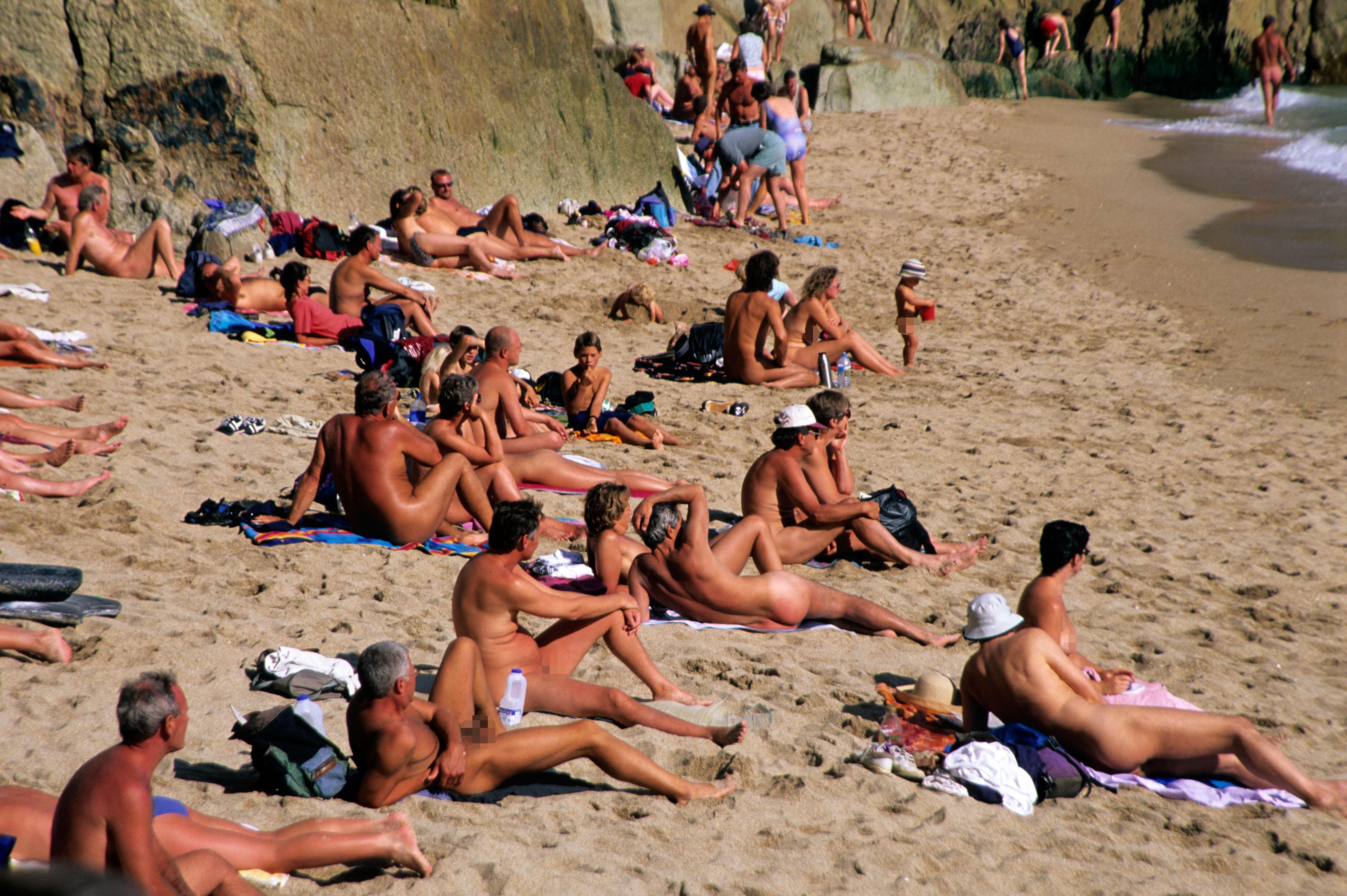 Nude greek beach girls