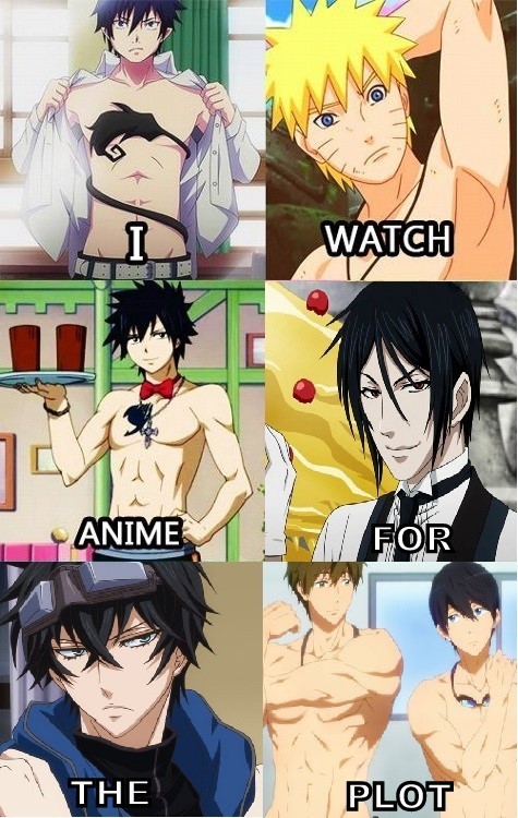 Anime men hot naked