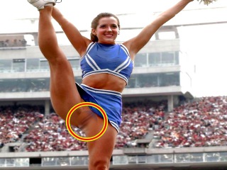 Cheerleader wardrobe malfunctions oops
