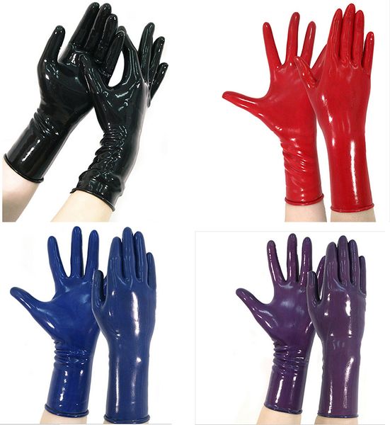 Sexy rubber gloves fetish