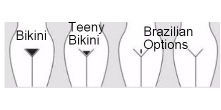Pics bikini wax brazilian