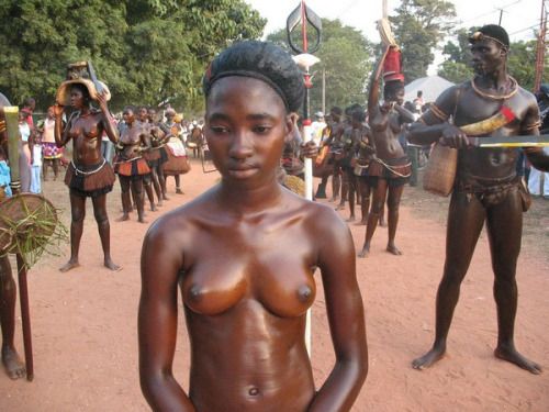 Nude african tribal women