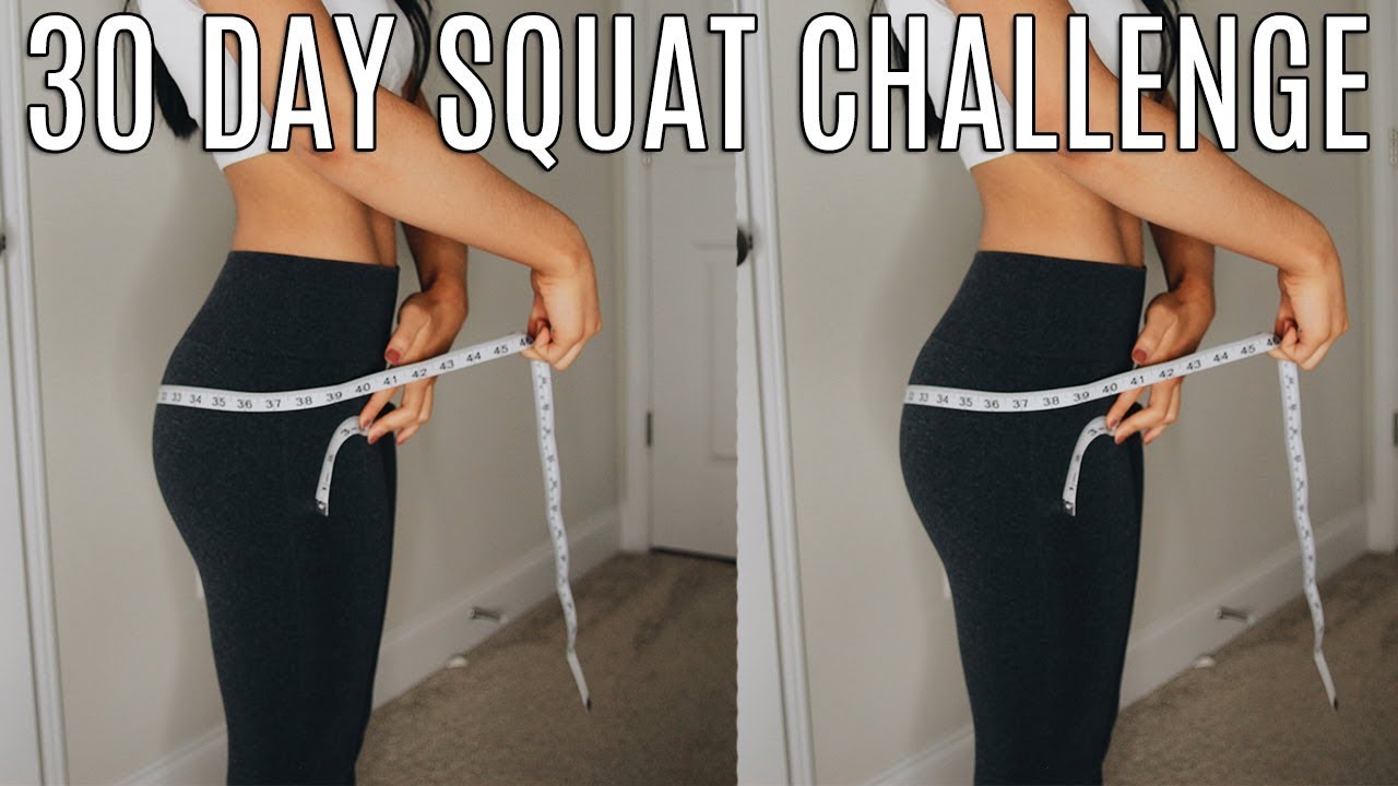 Squats before and after
