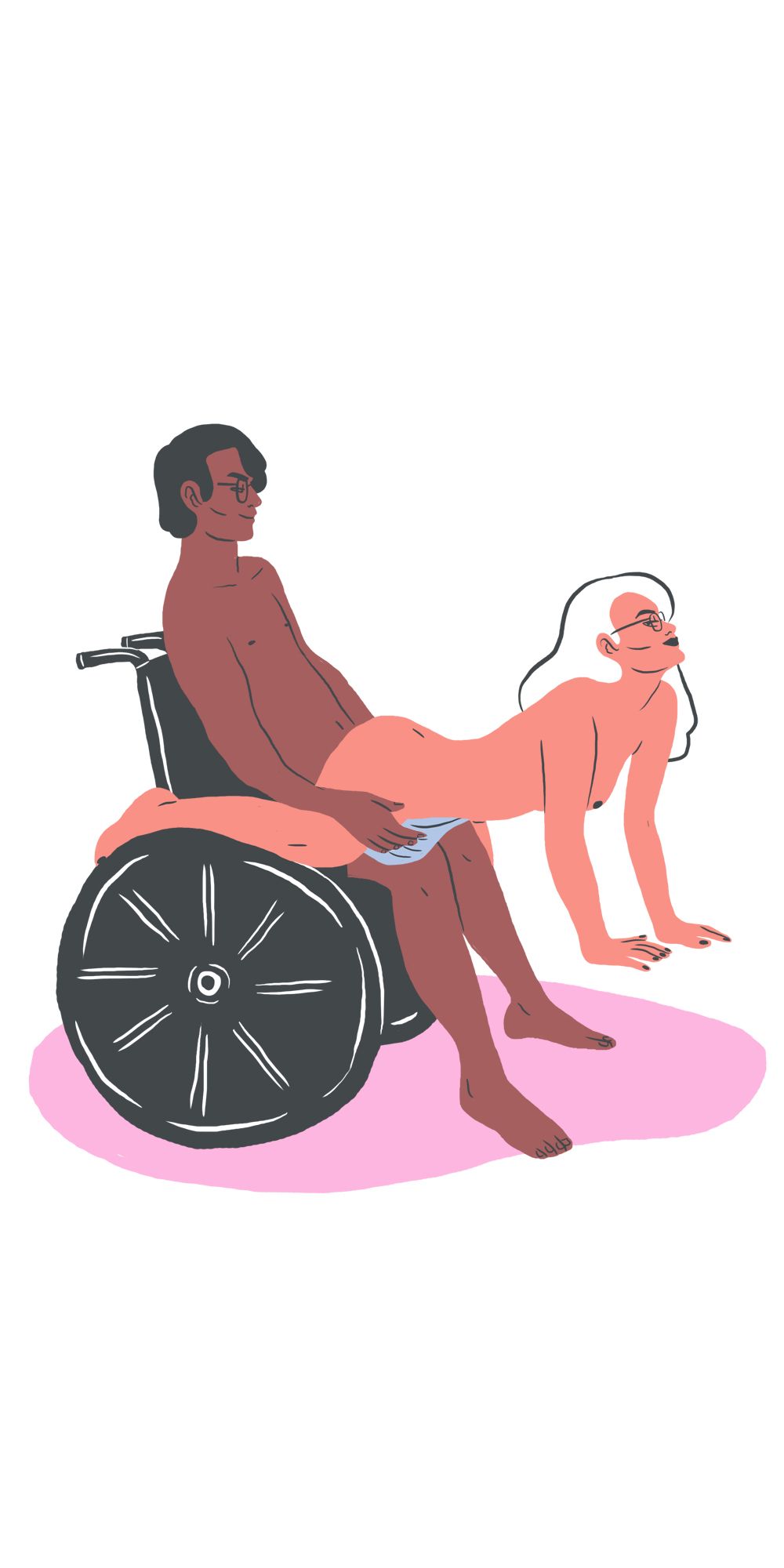 Handicap nude girls needs special