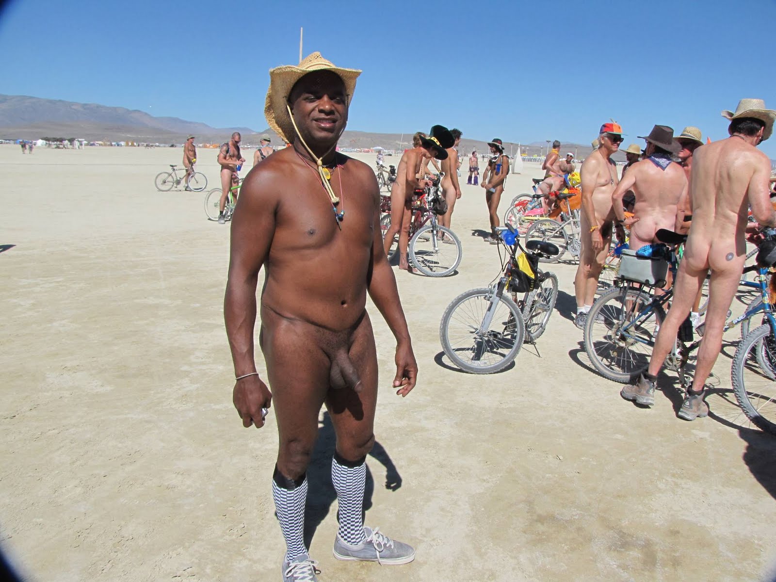 Burning man festival girls nude
