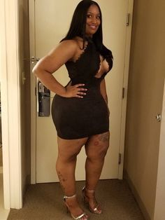 Thighs african nude big women