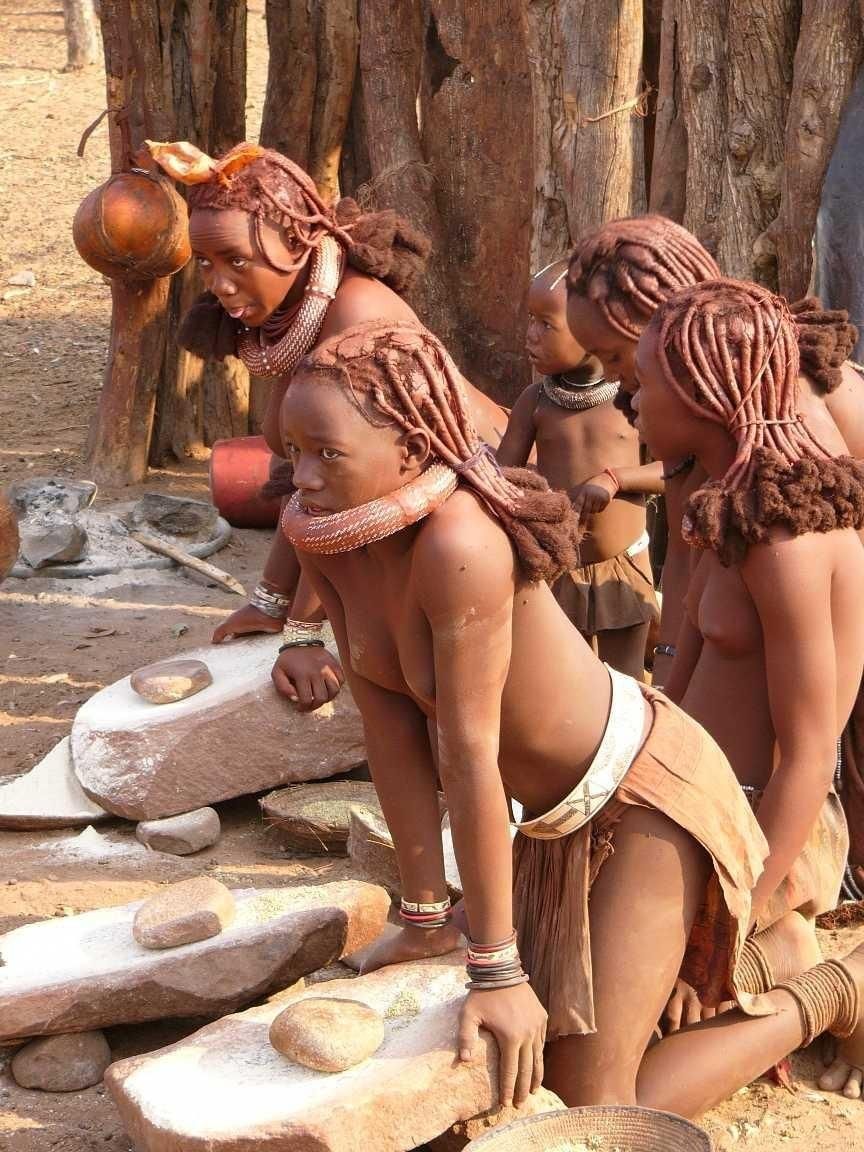 African tribe slut spreads