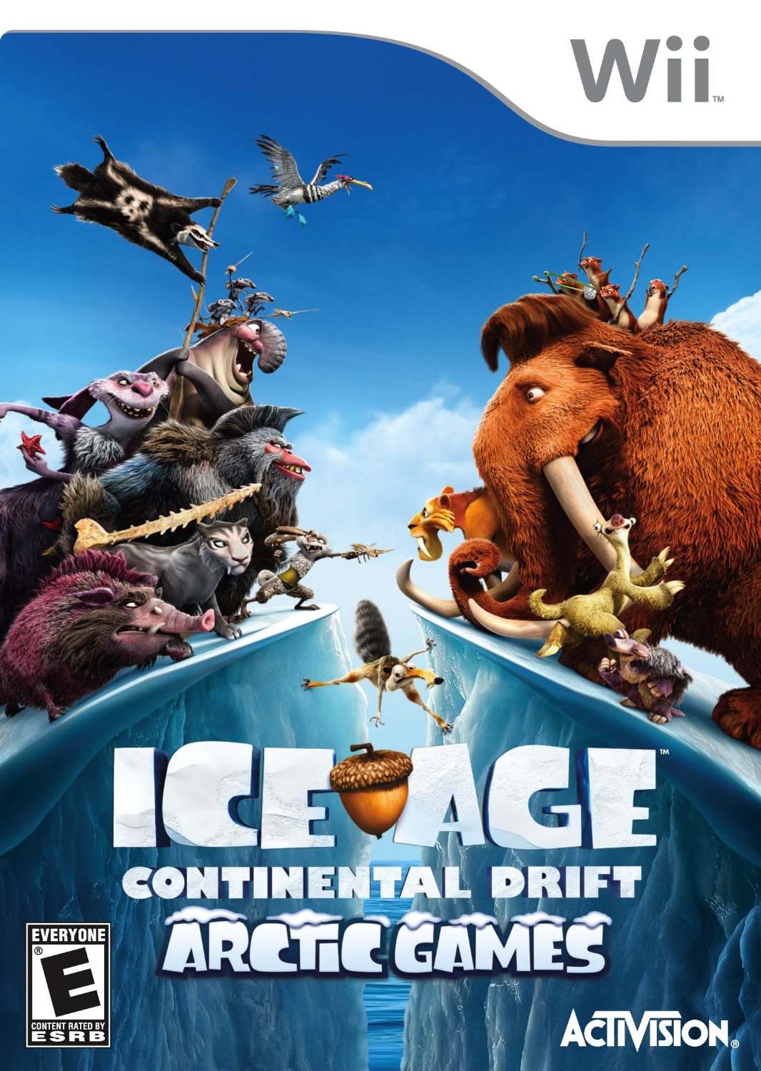 Ice age continental drift