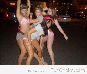 Hot drunk college girls