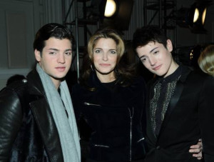 Stephanie seymour with sons