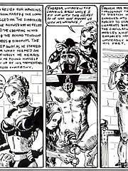 Medieval bdsm torture comics