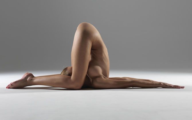 Most flexible girl nude
