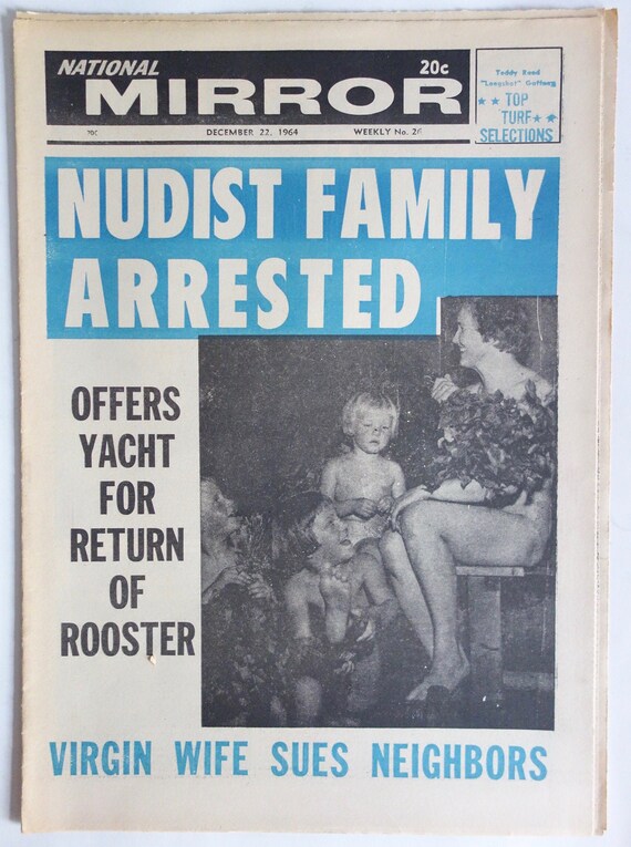 Family nudism vintage nudist