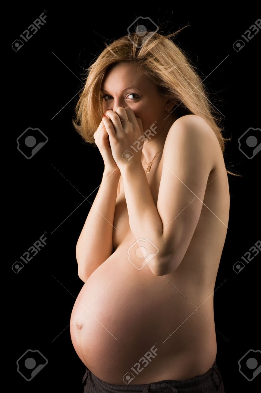Very beautiful pregnant black naked girls