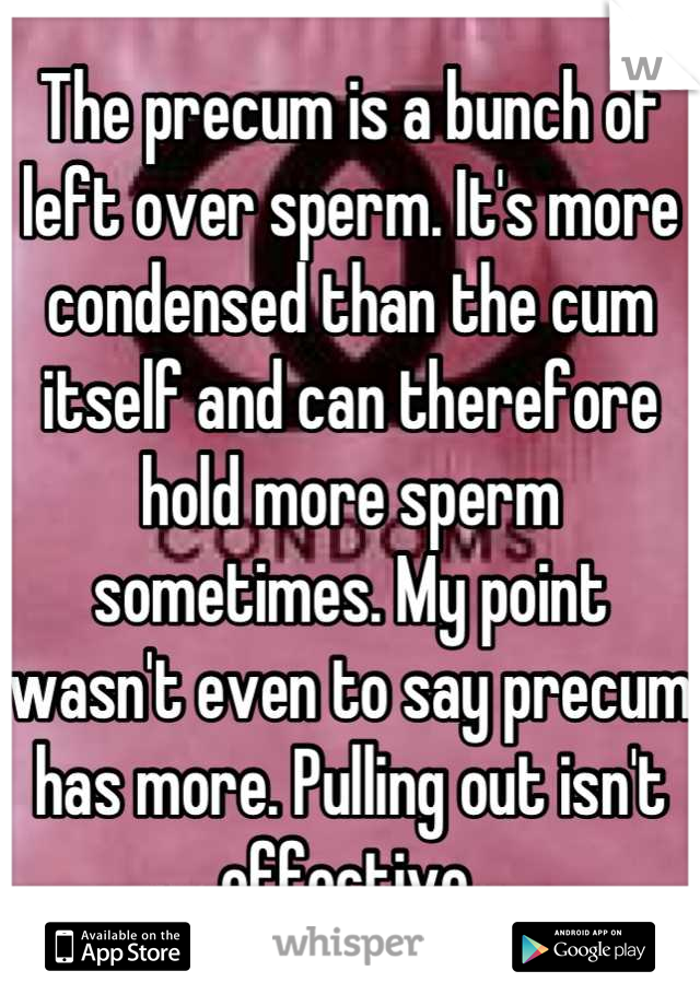 Sperm how precum much in