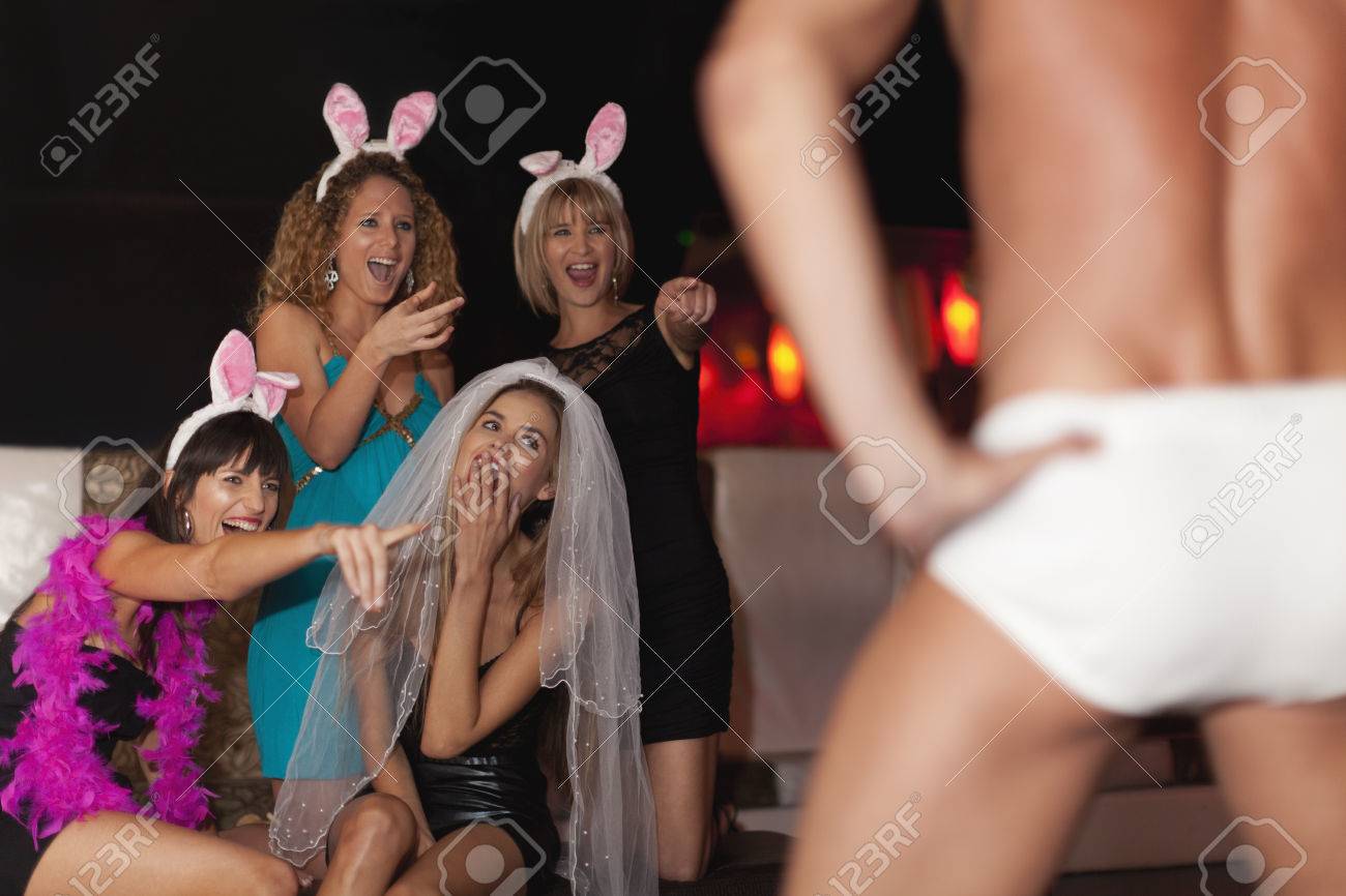 Stripper at bachelorette party