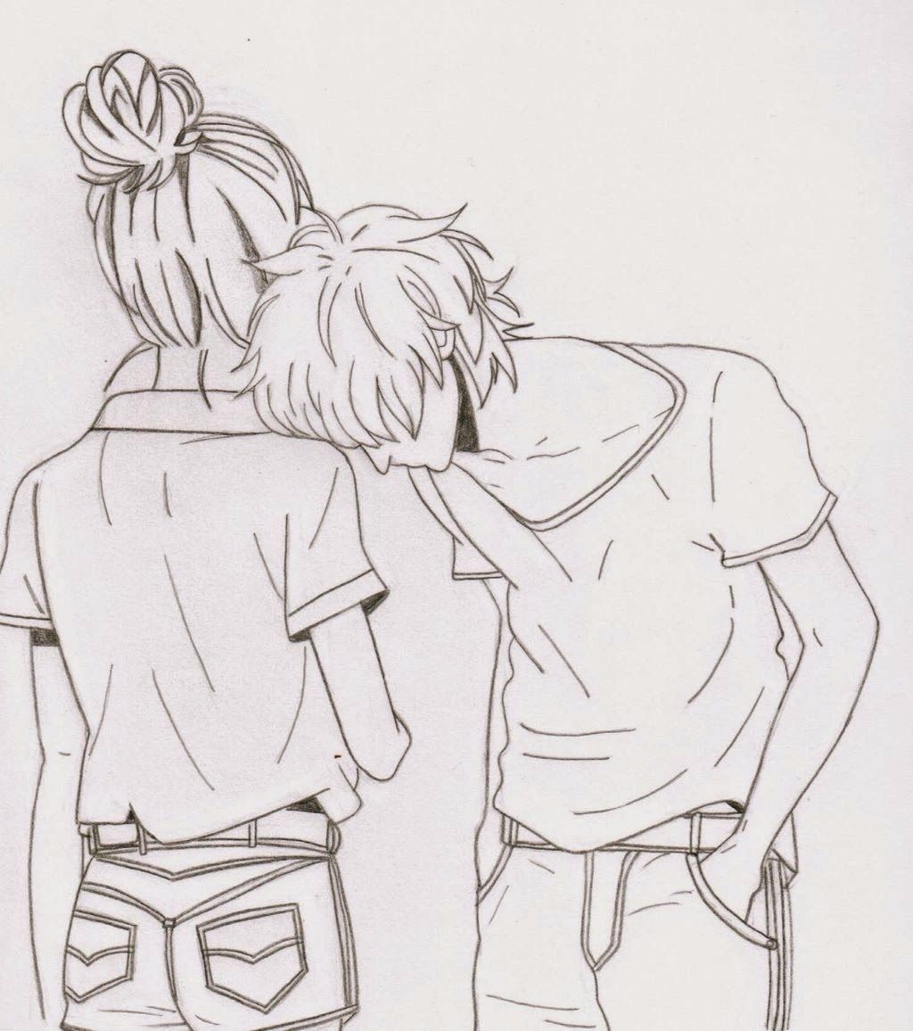 Cute couple drawings tumblr