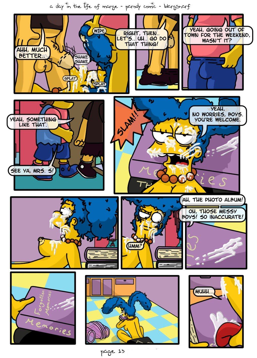 Marge simpson bent over hentai