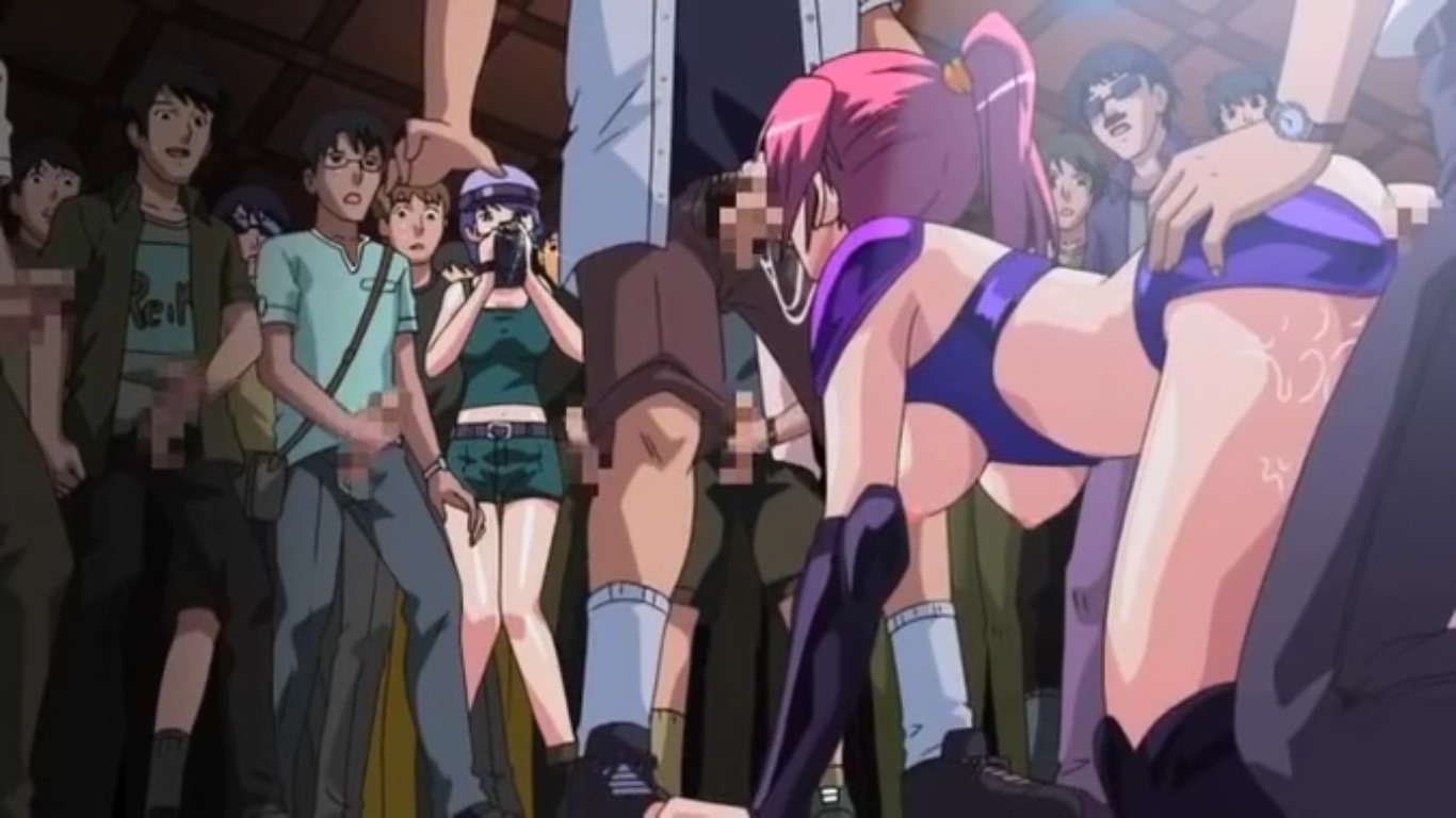 Anime girl nude in public embarrassing comic