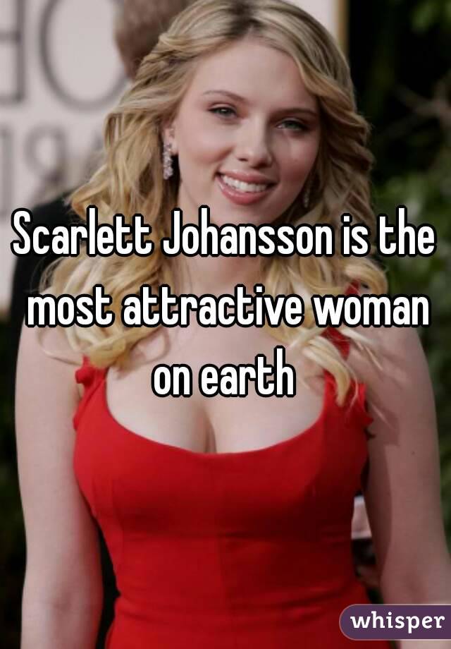 Scarlett johansson most beautiful woman