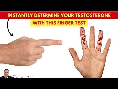 Thumb and testosterone level