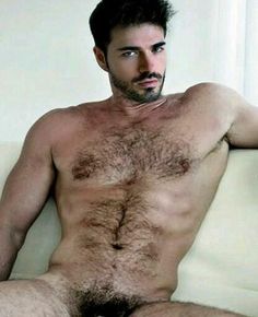 Naked hairy man nude