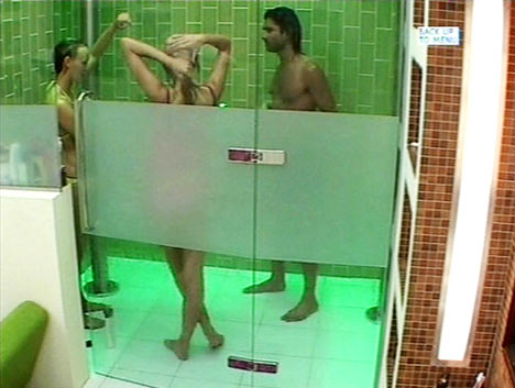 Coed shower naked girls